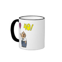 40th Birthday Gifts Mug
