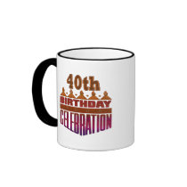 40th Birthday Gifts Mug