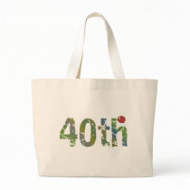 40th Birthday Gifts Tote Bag by birthday_gifts 40th Birthday Gifts Tote Bag