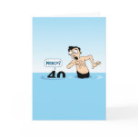 40th Birthday Greetings: Marco Polo Greeting Card