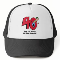 40th birthday hats