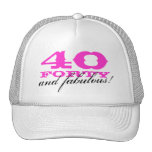 40th Birthday hat | 40 and fabulous!