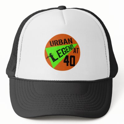 40th Birthday Hat Cap Gift by birthday_gifts
