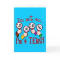 40th Birthday Humor T shirt cards