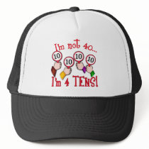 40th Birthday Humor T shirt hats
