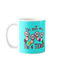 40th Birthday Humor T shirt Coffee Mug