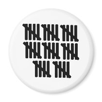 40th birthday refrigerator magnet