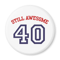 40th Birthday Magnets
