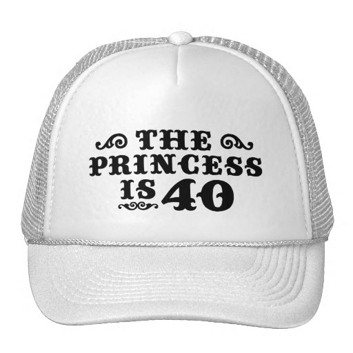 40th Birthday Mesh Hats
