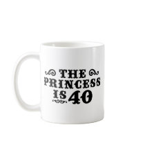 40th Birthday Coffee Mug