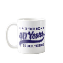 40th Birthday Coffee Mug