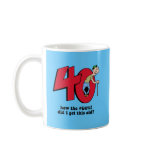 40th birthday mugs
