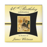 40th Birthday Party Favor/Souvenier Magnet