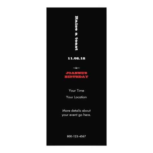 40th Birthday Party Invitation Aged to Perfection