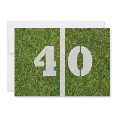 40th Birthday Party! Invitation Customizable by TheLittleCardShop