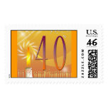 40th Birthday Postage