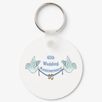 40th wedding anniversary gifts t keychains