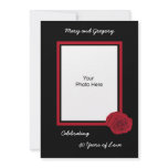 40th Wedding Anniversary Invitation -- Photo
