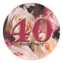 40thanniversary2 stickers by wedding_anniversary 40thanniversary2 stickers