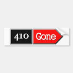 410 - Gone Bumper Sticker