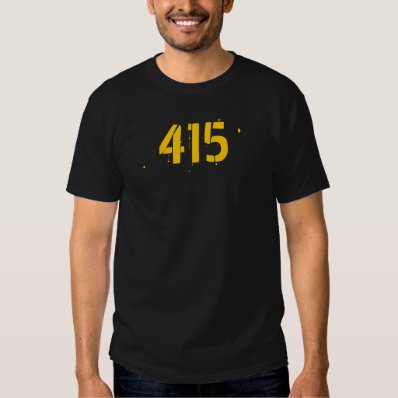 415 Area Code Shirt