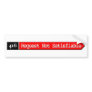 416 - Request Not Satisfiable Bumper Sticker