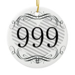 417 Area Code Christmas Tree Ornaments