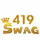 419 Area Code Swag Cut Outs