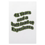 41 butt-load stationery design