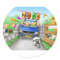 41. driving stickers