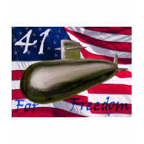 41 for Freedom t-shirts