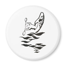 41 Kayak Stern Fridge Magnets