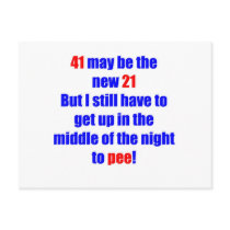 41 new 21 post card