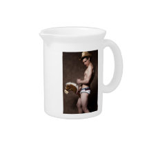 42067a Cowboy Drink Pitcher
