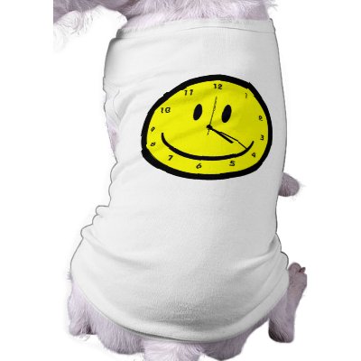 420 happy face clock funny