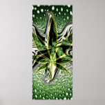 420 Liquid Art Poster