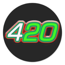 420 PM Smokey Lifestyles Logo stickers by BoogieMonst 420 PM Smokey Lifestyles Logo stickers