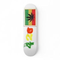 420 rasta skateboards