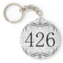 426 Area Code Keychain