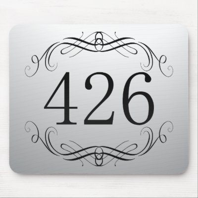 426 Area Code Mousepad by AreaCodes