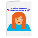 42 bites me in the ass cards