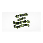 42 butt-load customized photo card