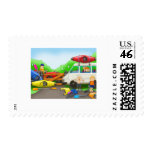 42. farmer postage stamp