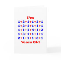 42 Years old! Greeting Cards