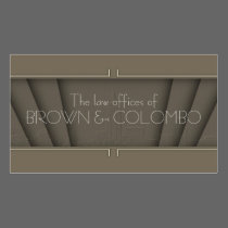 "42nd Street" - Almond business cards
