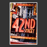 42nd Street, contemporary poster posters