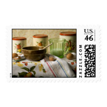 4342 Bowl & Cannisters Still Life Postage