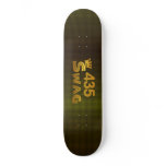 435 Area Code Swag Skate Deck