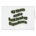 43 butt-load cards