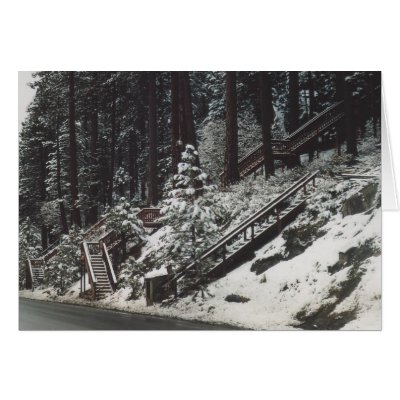 donner lake winter. Donner Lake, CA Cards by